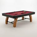 Pool Table Designed for Family Game Rooms, 84 Inch Playfield, Wool-Blend Surface, Complete Accessories