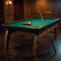 Edgewood 84 In. Pool Table with Accessories — Studio Shot