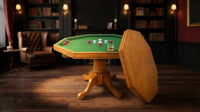 Kingston Oak 3-In-1 Poker Table — Lifestyle