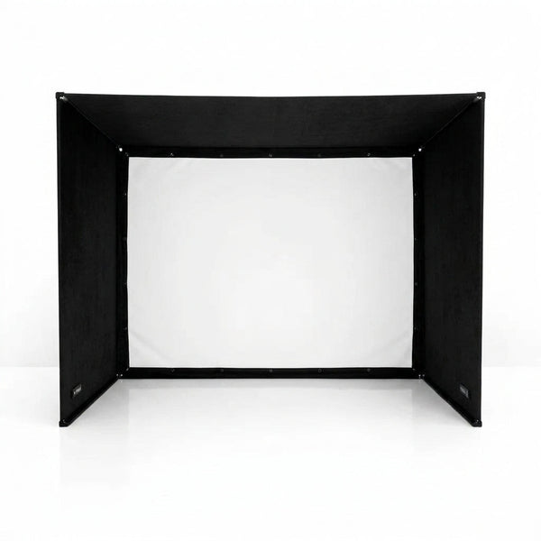 Simbox Golf Simulator Enclosure - 7 Sizes Available — Studio Shot