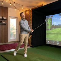 Simbox Golf Simulator Enclosure - 7 Sizes Available — Lifestyle